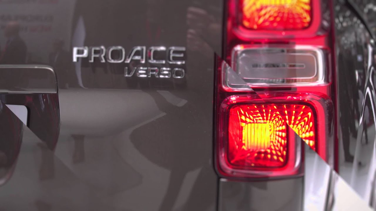New Toyota Proace Verso | Geneva Motor Show 2016
