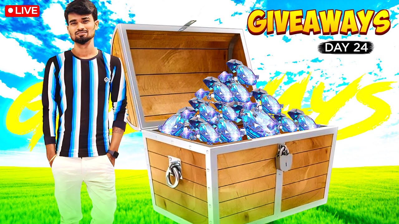 🥳Rolex Avan Peru GT🥳!|100000 Diamonds Giveaway Live!! ||Gaming Tamizhan | Free Fire Live