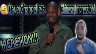 Dave Chappelle's Chinese Man Impression | Sticks \& Stones (REACTION\/REVIEW) **HE'S PUSHIN IT**!!!
