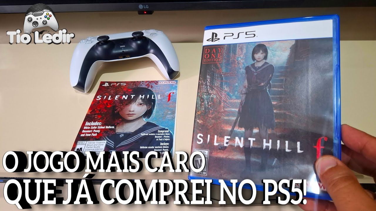 MÍDIA FÍSICA DE SILENT HILL F - CARÍSSIMA! (UNBOXING)