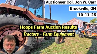 Auction Results Tractors IH 886 | 1086 | 674 - AC XT 190 - MH 33 - Case IH 1644 Combine - 10-11-25