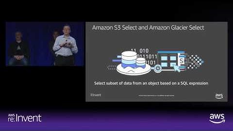 S3 Select and S3 Glacier for Query in Place