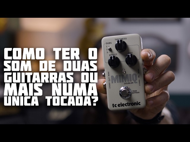Esse PEDAL vai AMPLIAR o seu som de GUITARRA! Tc Electronic MIMIQ