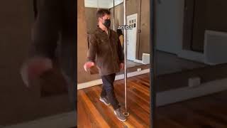 Boric Bailando el caño