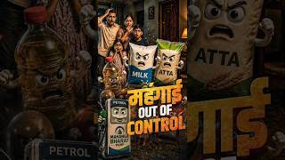 भारत में महंगाई OUT OF CONTROL #Inflation #PriceHike #PetrolPrice #DieselPrice #LPGPrice #CNGPrice