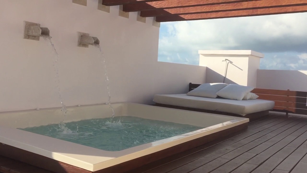 Excellence Playa Mujeres Rooftop Terrace Pool Room 9458 Youtube
