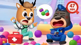 Ball Pit Makes Me Itchy | Good Habits | Kids Cartoons | Sheriff Labrador