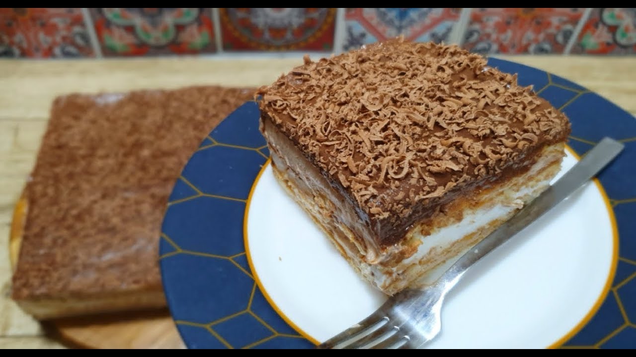 تحلية باردة في عشر دقائق بثلاثة مكونات أساسية فقط بدون فرن او تعب