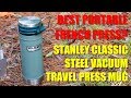 Stanley Classic Vacuum Travel Press Mug - The BEST Camping Coffee Press? - Our Newest Contender