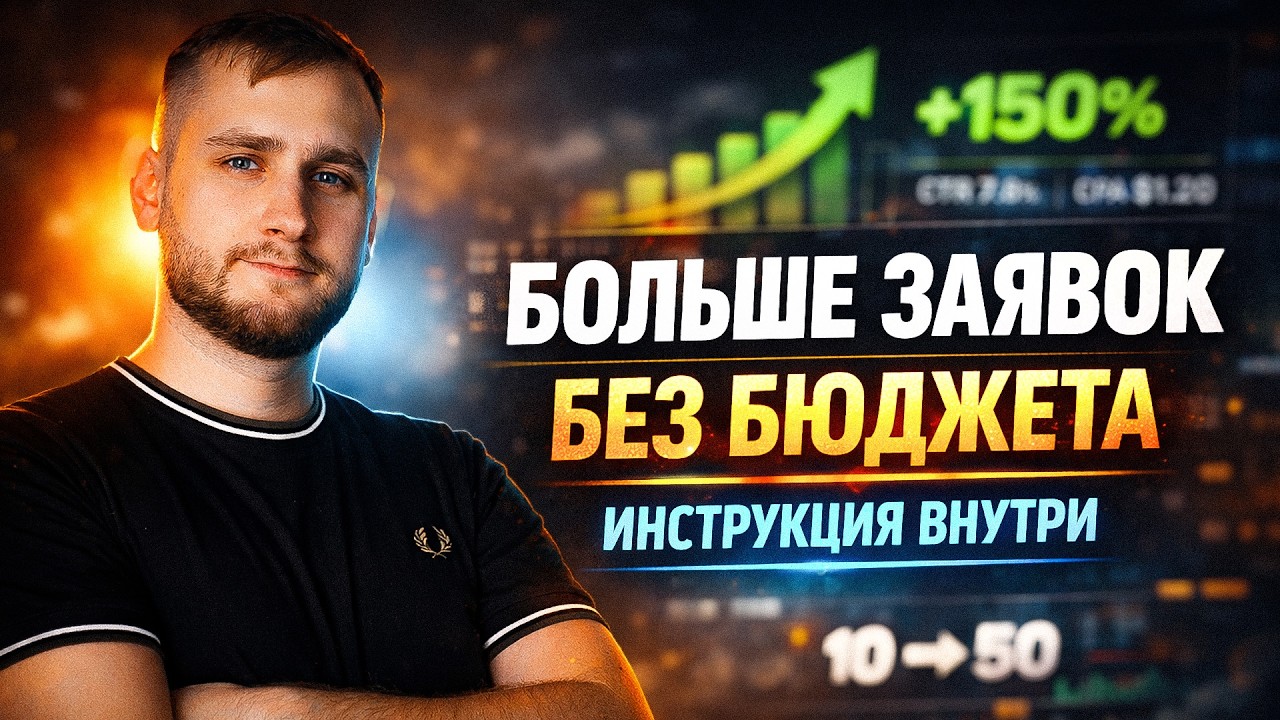 КАК УВЕЛИЧИТЬ ЗАЯВКИ ИЗ РЕКЛАМЫ БЕЗ БЮДЖЕТА: GOOGLE ADS И ЯНДЕКС ДИРЕКТ #контекст #лиды #реклама