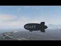 GTA 5 Online How to Fly Blimp!