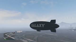 GTA 5 Online How to Fly Blimp!