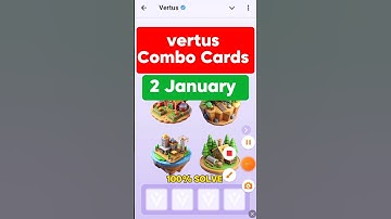 2 January vertus combo | Today vertus combo | Daily vertus combo | vertus combo 2 January #vertus​