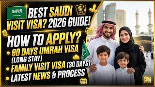 How to 90 Days Long Stay Umrha Visa Saudi Family Visit Visa,Family Visit Visa Latest News Today