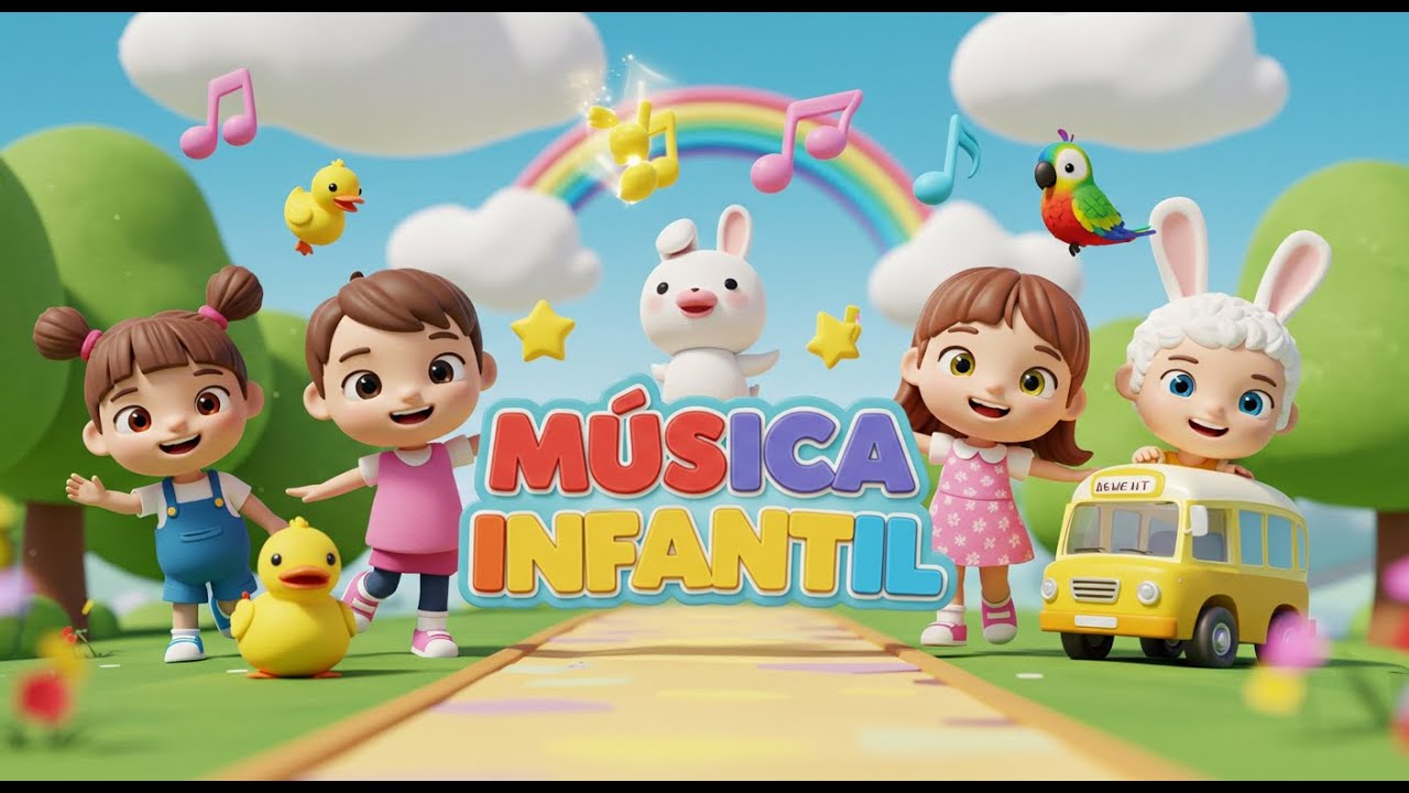 Las Mejores Canciones Infantiles | Música Divertida para Niños y Bebés ...