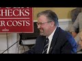 Matt Frostic speaks at Chairwoman McClain's Tax Day roundtable