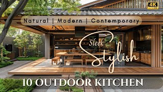 Luxury Outdoor Culinary: Explore 10 Outdoor Kitchen Designs to Enrich Your Outdoor Living Space