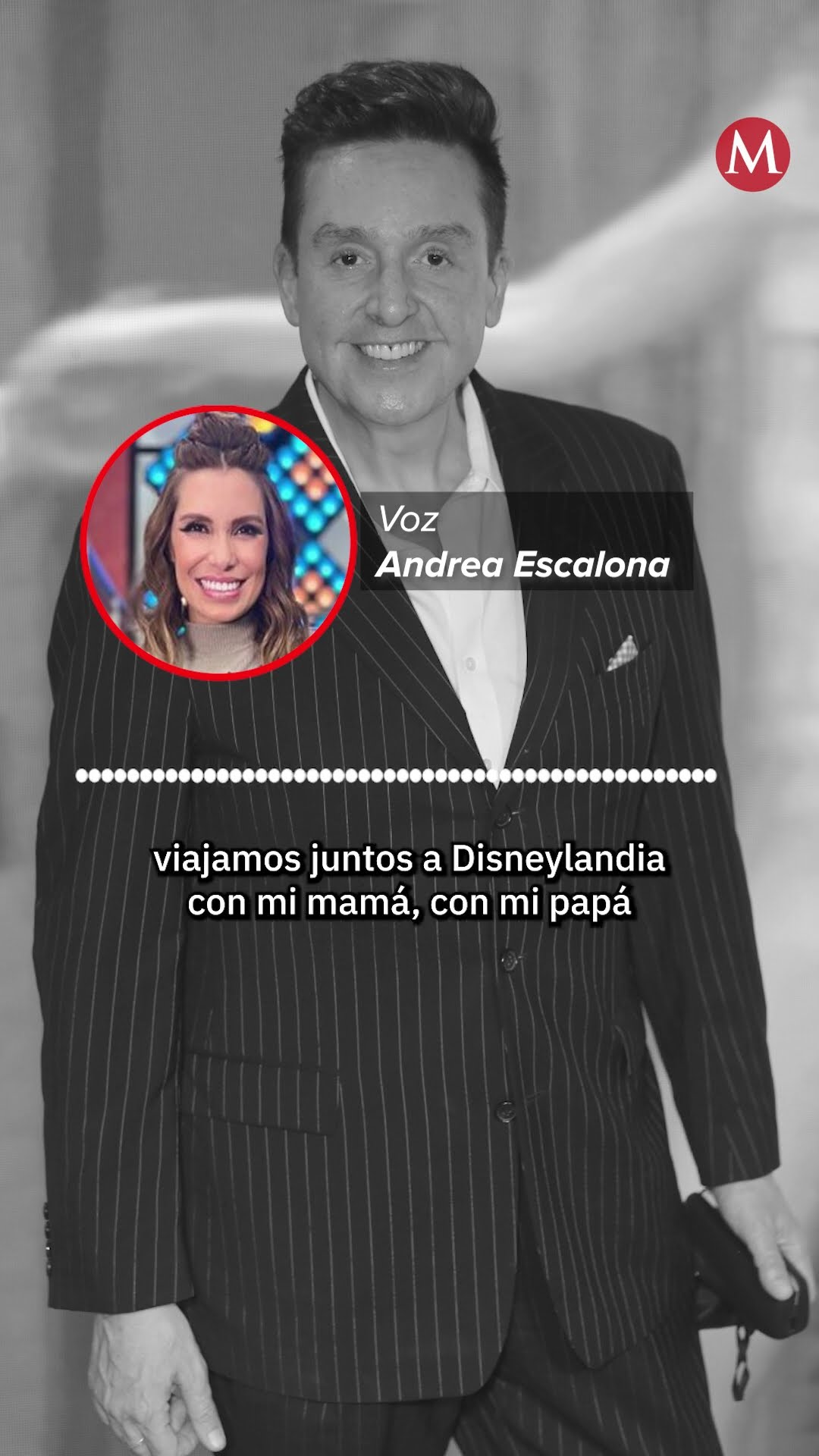 Ex novia de Bisogno, Andrea Escalona, revela su sentir por el fallecimiento del conductor