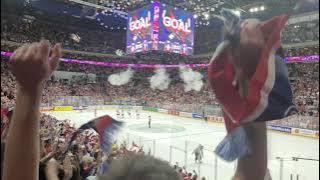 David Pasternak goal in the IIHF World Cup 2024 in Prague against Switzerland