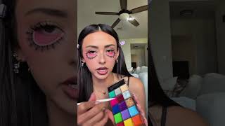HOW TO CREATE EVERTED LOWER EYELIDS FOR HALLOWEEN STEP BY STEP