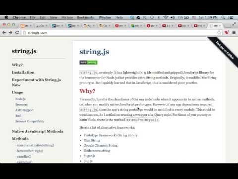 String.js Overview