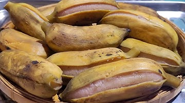Phát hiện cách luộc chuối xiêm dẻo thơm hơn chuối sáp / cách biến chuối xiêm thành chuối sáp