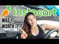I tried Instacart as a driver/shopper - this is how much I made!