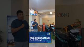 BNI Kantor Cabang Pekalongan Serahkan Hadiah Undian Rejeki Wondr BNI Tahap I