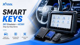 How Locksmiths Program Toyota Smart Keys | SK1 Emulator + KC501 Step-by-Step Demo
