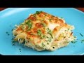 Cheesy Chicken Alfredo Pasta Bake