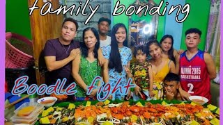 Boodle Fight With My Family In The House