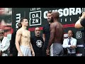 RUNNING IT BACK IN LONDON! - ISRAIL MADRIMOV &amp; MICHEL SORO WEIGH-IN FOR THEIR 154LB REMATCH