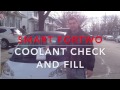 Smart Fortwo coolant Original OEM check and fill procedure