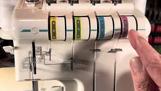 WHITE  234-D SPEEDYLOCK SERGER (2,3,4) - ONE THAT I RECOMMEND-ALL STEEL DRIVE COMPONENTS (video 500)