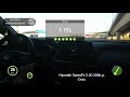 Hyundai SantaFe 2.2 Diesel 200h.p. разгон 0-100 сток и amb motorsport Stage1