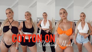 COTTON ON CLOTHING HAUL! All the new items available for summer 😍