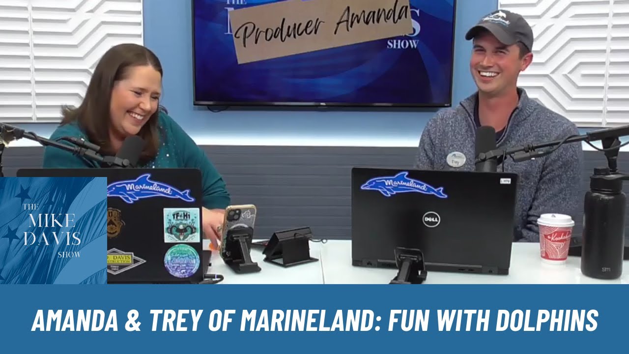 Trey King of Marineland with Amanda: Camps & Interactions with Dolphins | STATE | March 20, 2024