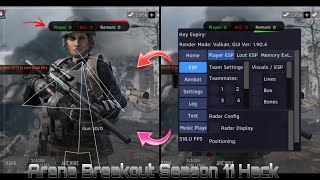 Arena Breakout Season 11 Hack Updated Android & Ios Esp & Aimbot No Ban