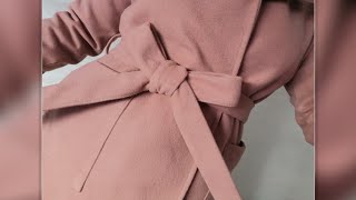 أفكار و طرق لربط الحزام جميلة وأنيقة 💕 Tie trench coat belt stytish ways