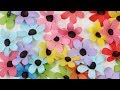 How to make easy  paper flowers   diy  a very simple paper flower for beginners making