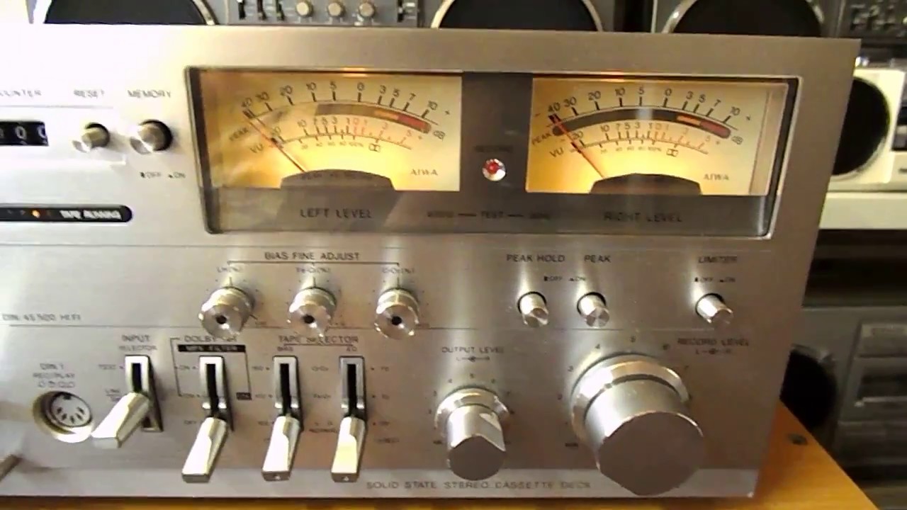 Solid state stereo kassette deck AIWA AD 6800 After service