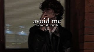 kute - avoid me (slowed & reverb) // lyrics