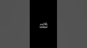 ﴿لقد أنزلنا آيات مبينات والله يهدي من يشاء إلى صراط مستقيم﴾ سورة النور ياسر الدوسريMuslim book