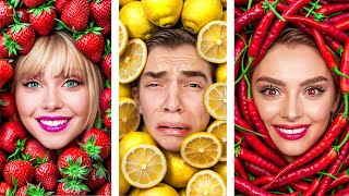 ¡Desafío de Cambio de Imagen de un Solo Color! ¡Dulce vs Picante vs Agrio! by Troom Troom Es 60,823 views 3 weeks ago 40 minutes