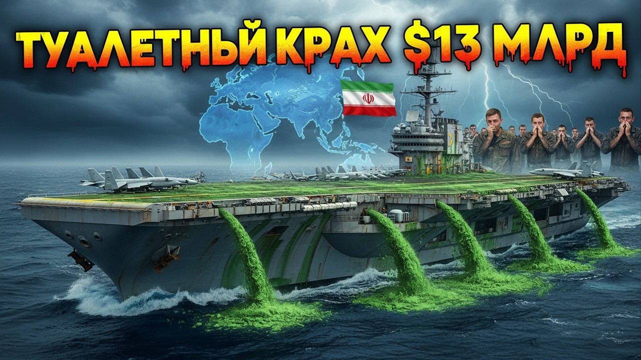 ФОНТАНЫ ИЗ УНИТАЗОВ на $13 миллиардном авианосце Технологии будущего или позор века