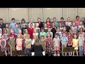 2023 central primary school 1st grade music program