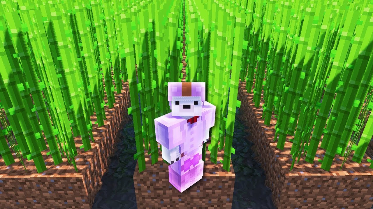 making the biggest farm (hypixel skyblock)