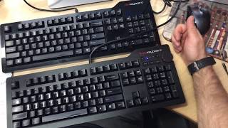 How loud in Decibels are Cherry Blue and Brown Switches? Das Keyboard