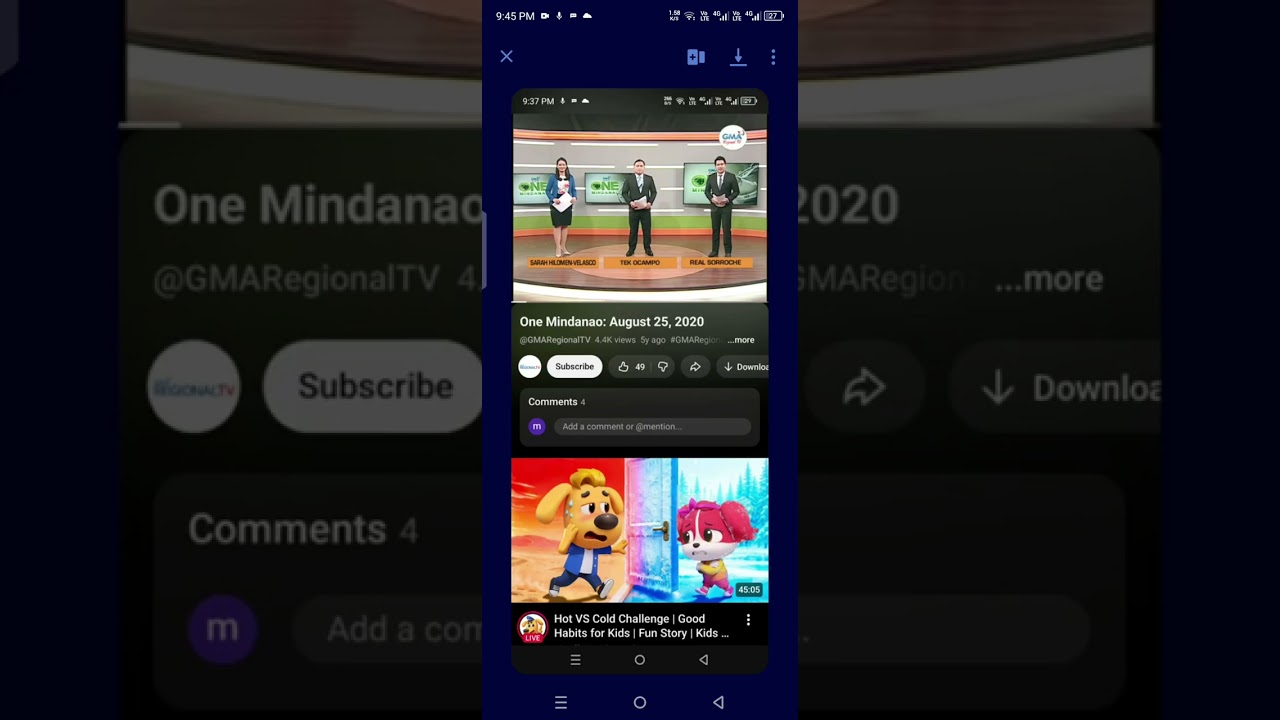 GMA RTV Weekend News ident July 27 2019 REVERSED VERSION