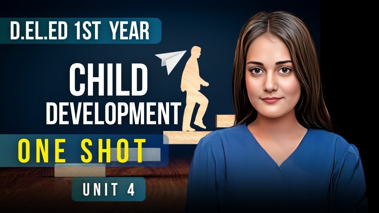 D.El.Ed 1st year| Child Development| Unit 4 | Cognitive Development | # ...